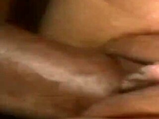 Beautiful ebony babe gets fucked hard
