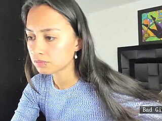 Skinny Latina Teen Flaunts Hot Big Booty and Small Tits