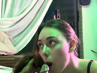 Sister in law smearing herself in cum - AMATEUR