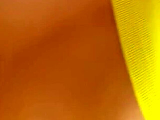 Taboo Stepdaddy Fuck Stepdaughter in Pigtails and Long Huge Socks and Kitty Panties POV and Cum on Her Pink Panties
