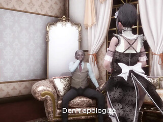Cute uniformed girl gets hard and rough fucked in 3D animation