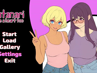Futanari Have a Heart Too Futa Hentai Game Ep.1 Lesbian Romance with Her New Roomate!