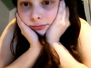 Young amateur teen in solo masturbation getting kinky