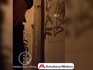Watched While Pissing in the Toilets of a Bar...