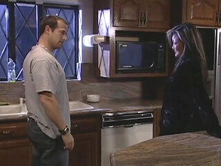 Deep fuck of Asian pussy of horny Milf