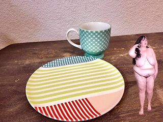 Shrunken BBW Superhero Fumbles the Mission