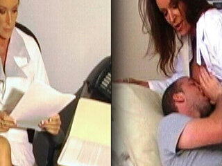 Mature Doctor Rachel Steele Big Tits Blowjob Cum Swallow Old & Young Medical