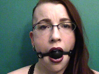Ballgag Staring