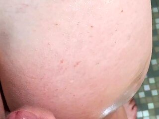 Couldn't Wait for Bed and Fucked a Red-haired Busty Beauty in the Shower After a Date 4K