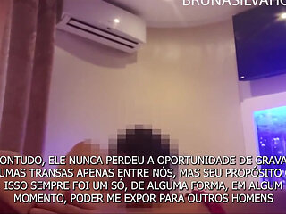 Married Brazilian Woman Being Exposed by Her Husband - Brunasilvahot