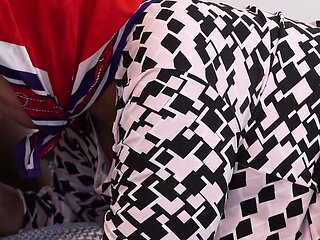 BBW Granny Gets Fucked in the Ass by Delivery Man