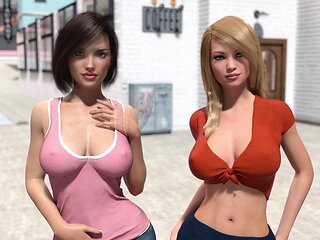 Summer fun with Mia in a POV gaming session