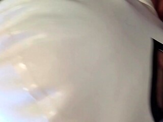 Big Ass MILF Swallows Husband's Cum