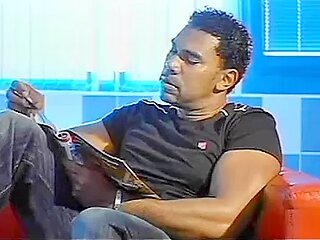 Hung black dude has enough dick for two hot babes