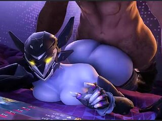 Bald Ass Pussy Ashe Gets Anal Fucked, Thicc Fat Ass Vyse Is Fucked From Behind, Mascara Tracer Sucks Cock