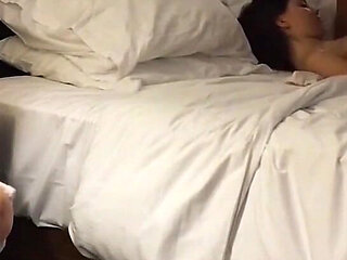 First I Fuck My GF and Then Her Friend - Cum Inside Their Pussies