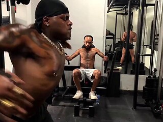 Brazilian Bareback Gym Orgy