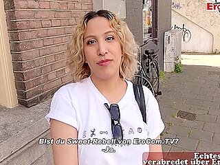 Dutch Woman Tourist Picked Up In Germany And Fucked Without A Condom