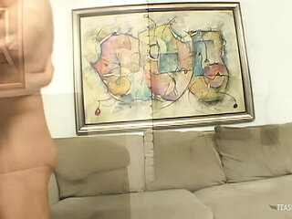 Blonde Slut Takes Double Penetration After Intense Encounter - Tony T. & John Strong