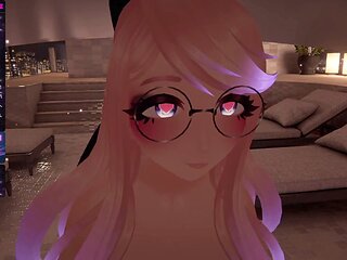 Vtuber gets dominated by a Lovense machine, leaving her in tears