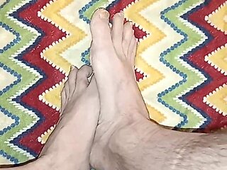 Manicure on My Nasty Witch Feet