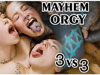 Pornstar Orgy Pov 3 Guys 3 Girls Non Stop Fucking With Eden Ivy And Lily Lu