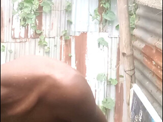Sexy Hot Outside Bath