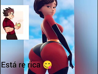 La ELASTIGIRL (boxidanga) ft Vegeta