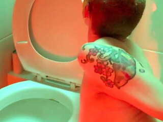 Lesbian Toilet Licking, Pee & Head Flushing Humilation