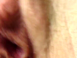 Big Labia Pussy Rubbing Masturbation Closeup