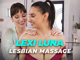 Lexi Luna Lesbian Massage - Hot 1-Hour Compilation with Hailey Rose & Leana Lovings