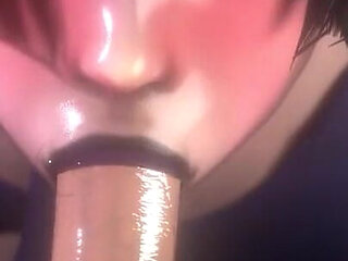 Psylocke Sloppy Blowjob POV Marvel Rivals Rule34 3D