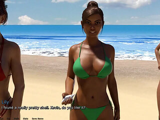 Where the heart is: risky boobjob on a beach ep 102