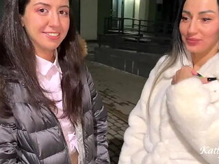 Met with a Friend of Two Beauties and Invited Home to have Sex