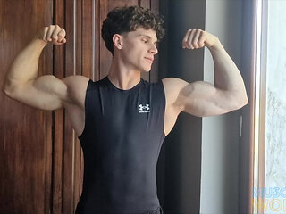 Ripped Italian Muscle Boy Strip F