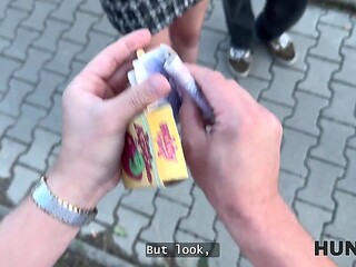 Hunt4K: Czech Street Cuckold Watches Beautiful European Babe Fuck Stranger