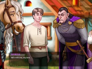 Animated porn game featuring big boobs and playful adventures