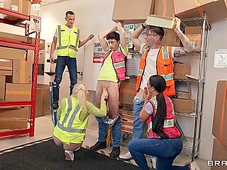 Orgy With Working Girls