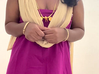 Sexy tamil teacher taking class