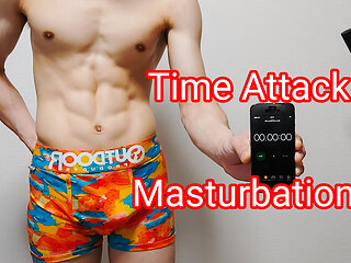 Speed Run Masturbation Iam Hukkinkun Japanese Gay Guy !!