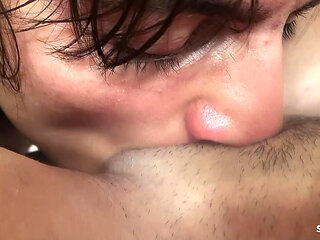 Cute Teen Girlfriend Misch Brooks at real amateur couple Sex with Big Dick boy at Holiday Trip