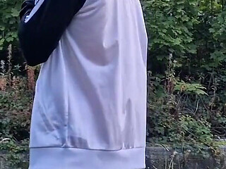 Risky Outdoor Nudity, Gaping Showing Cervix and Pissing