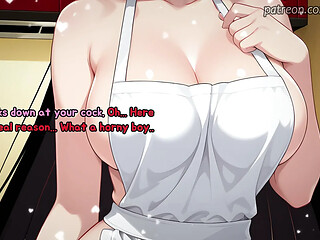 Horny Yumeko drains you and your cock out (Sex JOI)