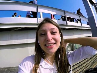 Teen Cute Italian Brunette Solo At