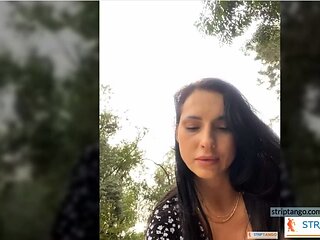 Hardcore Outdoor Slut Show Pussies Out, Legs Open