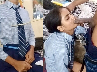 Desi school girl toution teacher sex viral video, indian school girl sex viral mms