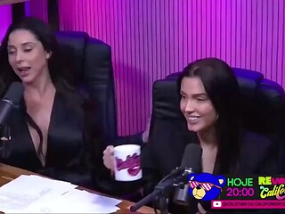Steamy Lesbian Casting with Gi Genesini, Flora Favaretto and Luiza Marcato