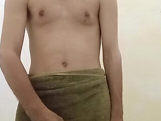 Zyxem Surprise jerking before shower