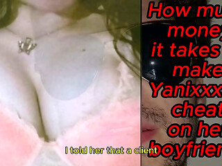 How much money it takes to make my friend cheat on her boyfriend?