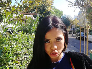 The Sensual Latin Girls Gets Drilled by Italian Male and Squirts Everywhere